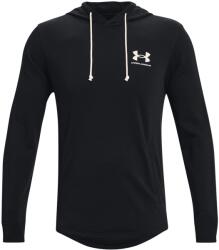 Under Armour Férfi sportos cipzár nélküli pulcsi Under Armour RIVAL TERRY LC HD fekete 1370401-001 - L