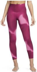 Nike Női kompressziós magas derekú 7/8-os leggings Nike W NY DF HR 7/8 TGHT AOP W rózsaszín DM7015-665 - L