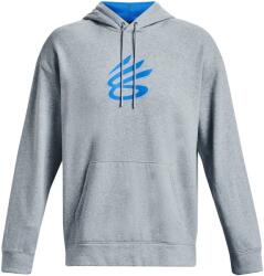 Under Armour Férfi sportos cipzár nélküli pulcsi Under Armour CURRY BIG SPLASH PO HOODIE kék 1374298-465 - M