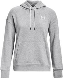 Under Armour Női sportos cipzár nélküli pulcsi Under Armour ESSENTIAL FLEECE HOODIE W szürke 1373033-011 - M