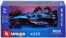 Bburago 1 /43 F1 versenyautó - Alpine A523 (Pierre Gasly)