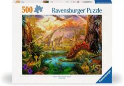 Ravensburger - A Dinoszauruszok földje 500 darabos kirakó (12000238)