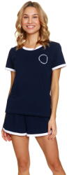 Doctor Nap Pijama dama DOCTOR NAP PM. 7217 NAVY BLUE: XL (PM.7217.NAVY_BLUE XL)