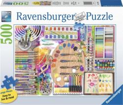 Ravensburger - A Művész Palettája - XXL 500 darabos kirakó (17535)