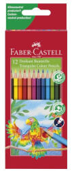 Faber-Castell Színes ceruza Faber-Castell 12 db-os kszl papagáj háromszögletű (FC116512)