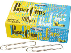 Centrum Gemkapocs Centrum 50 mm horganyzott 100 db/doboz (80059) - papir-bolt