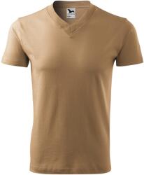 MALFINI Tricou V-neck - Nisip | S (1020813)