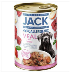 Jack hipoallergén pástétom borjú-alma 400gr (108429)