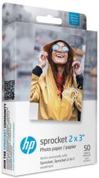 HP Sprocket 2x3 hüvelykes Zink fotópapír 50 lap (CDHPIZ2X350)