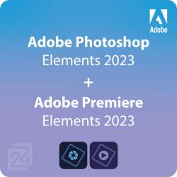 Adobe Photoshop Elements 2023 + Premiere Elements 2023 WinMAC Achiziție Nouă (65326021)