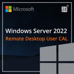 Microsoft Windows Remote Desktop Services 2022 User CAL RDS CAL Client Access License 5 CAL (6VC-04201)