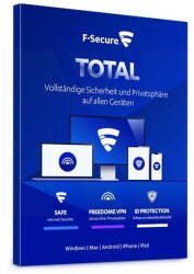 F-Secure Total Security & VPN 10 unități / 2 ani (0048464551232)