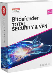 Bitdefender Total Security & Premium VPN 3 unități / 1 an (CP_TSVPN_3_12)