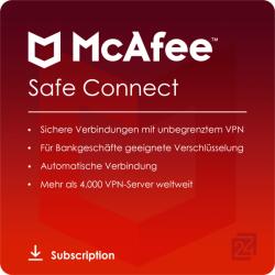 McAfee VPN Safe Connect 10 Dispozitive 3 ani (MSC31GNR5RAAD)