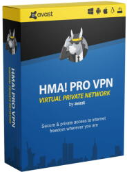 Avast Hide My Ass Pro VPN by Avast 5 unități / 1 an (4017404029137)