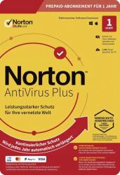 Symantec Antivirus Plus 2 GB backup în cloud 1 dispozitiv 1 an (21395021)