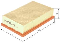 Bosch légszűrő BOSCH 1 457 433 711 (1 457 433 711)