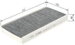 Bosch szűrő, utastér levegő BOSCH 1 987 432 412 for PEUGEOT, CITROËN (1 987 432 412)