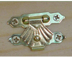 Csat kagylós, arany 5db/cs 1065_A