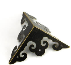 Papelito Fém sarokvédő 4db/cs + szögek - fadobozra, albumra és scrapbookhoz