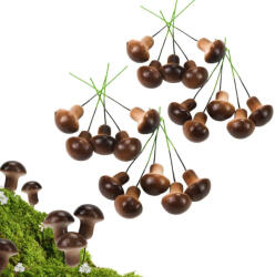  Gomba pick barna 2, 5*2cm 20db/csomag