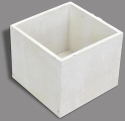  Dekoláda fehér kocka 13x13cm - papelito