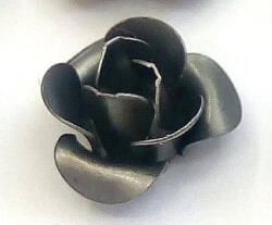  Fém díszítőelem, rózsa 1, 2cm 10/cs 29978 (29978)