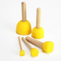 Szivacsecset szett, több méret 5db/cs 2521