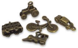  Medál - Jármű csomag 5db/csomag - papelito