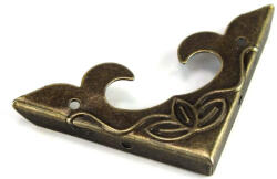 Papelito Fém sarokvédő 8db/cs + szögek - fadobozra, albumra és scrapbookhoz - papelito - 559 Ft