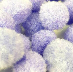  +Zsenília golyó/ Pompon 1, 5cm-es 10db/cs - Lila 7606 (7606)