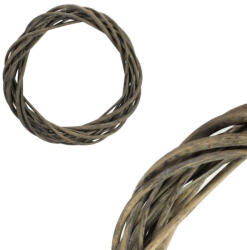  Vessző koszorú szürke 15cm