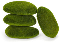 Papelito Dekoratív moha kövek 4db/cs - tündérkerthez és kerti dekorációhoz