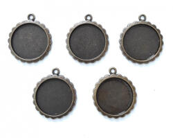  +Fém medál, kerek 27mm 5/cs 38201 (38201)