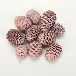 Cédrus toboz rózsaszín 10db/cs 0987