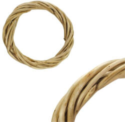  Vessző koszorú natúr 15cm - papelito - 509 Ft