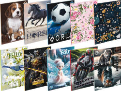  Leckefüzet A/5 T-Creativ 32 lapos, mintás A16011TCL