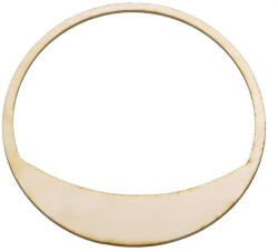  Natúr fa - Íves koszorú virág díszítéshez közepes 24, 5cm - papelito