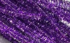  Zsenília drót 30 cm, 10/cs - Metál lila 25604 (25604)