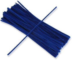 Zsenília drót - sötétkék 100db/csomag
