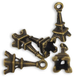 Medál - Eiffel torny 5db/csomag - papelito