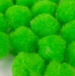  Zsenília golyó/ Pompon 1, 5cm-es 100db/cs - Zöld 7606Z (7606)