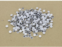  Mozgó szem, kerek 0, 7cm 200db/csomag - papelito