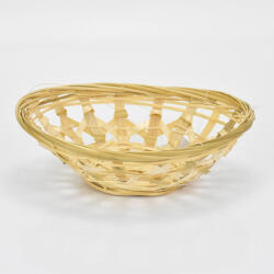  Hosszúkás áttört bambusz tál 17, 5*13, 5cm - papelito