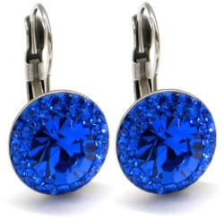 Aphrodite APHRODITÉ kapcsos fülbevaló - 12 mm (sapphire) (2025062308)