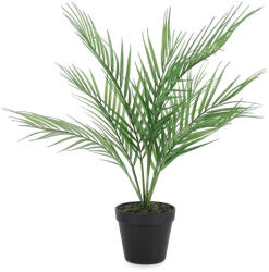 Bizzotto Palmier artificial in ghiveci verde negru 8 frunze Ø40x58h (0170759)