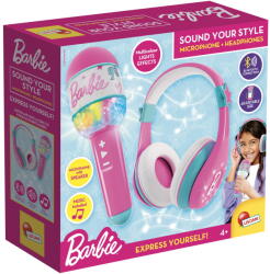 Lisciani Set casti & microfon cu bluetooth - Barbie (L104468-153519)