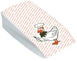 WIMEX Papírzacskó (PAP/PE) 2 rétegű zsírálló csirkéhez 15+8 x 30 cm `Maxi` [100 db]