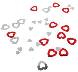 WIMEX Fényes konfetti (PET) Szív Ø12mm 15g [1 csomag]