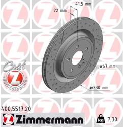 ZIMMERMANN Disc frana ZIMMERMANN COAT Z 400.5517. 20 (400.5517.20)